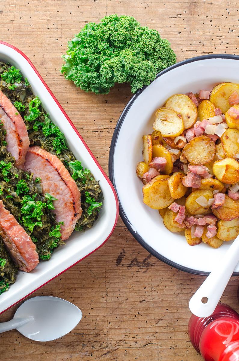 Rezeptbild: Grünkohl Auflauf 