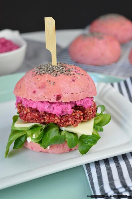 Rezeptbild: Rote Beete Burger