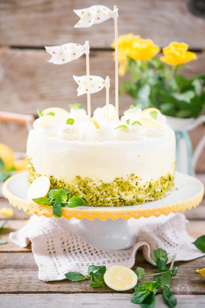 Rezeptbild: Lemon Curd Wickeltorte