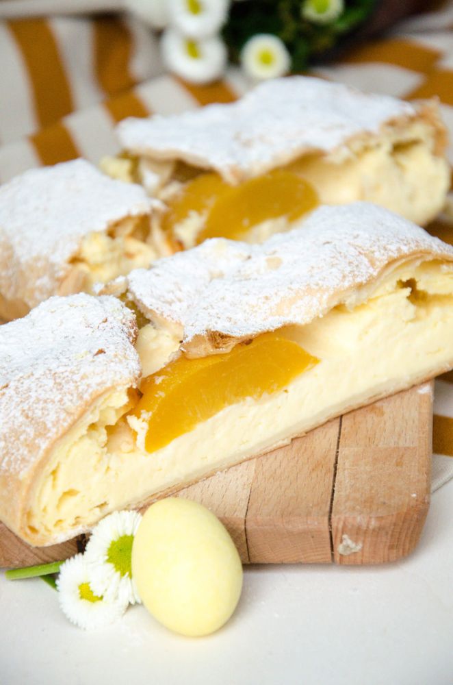 Rezeptbild: KOKOS Pfirsich Strudel