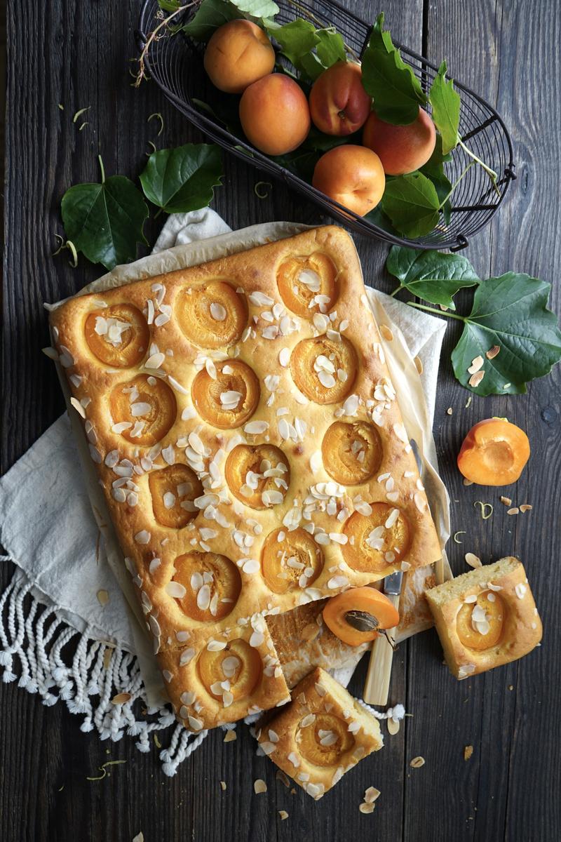 Rezeptbild: Aprikosen-Joghurtkuchen saftig & lecker