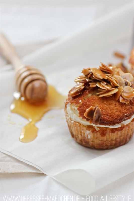 Rezeptbild: Bienenstich-Cupcakes