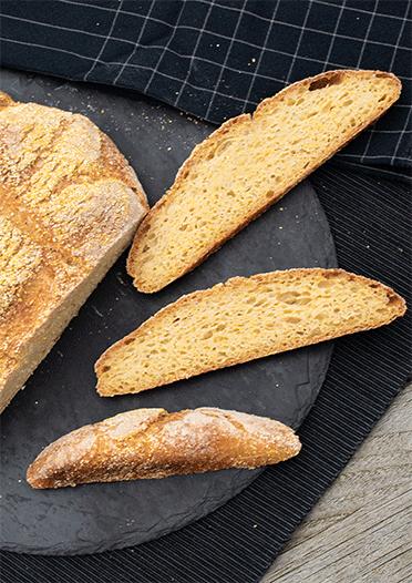 Rezeptbild: Sauerteig-Maisbrot