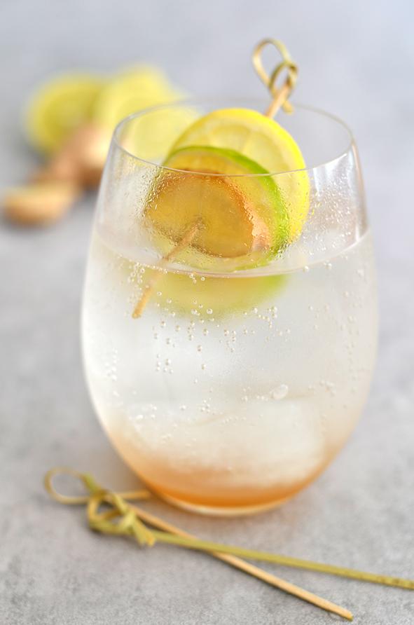 Rezeptbild: Ingwer-Tonkabohnen-Limonade