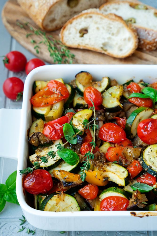 Rezeptbild: Ratatouille aus dem Backofen