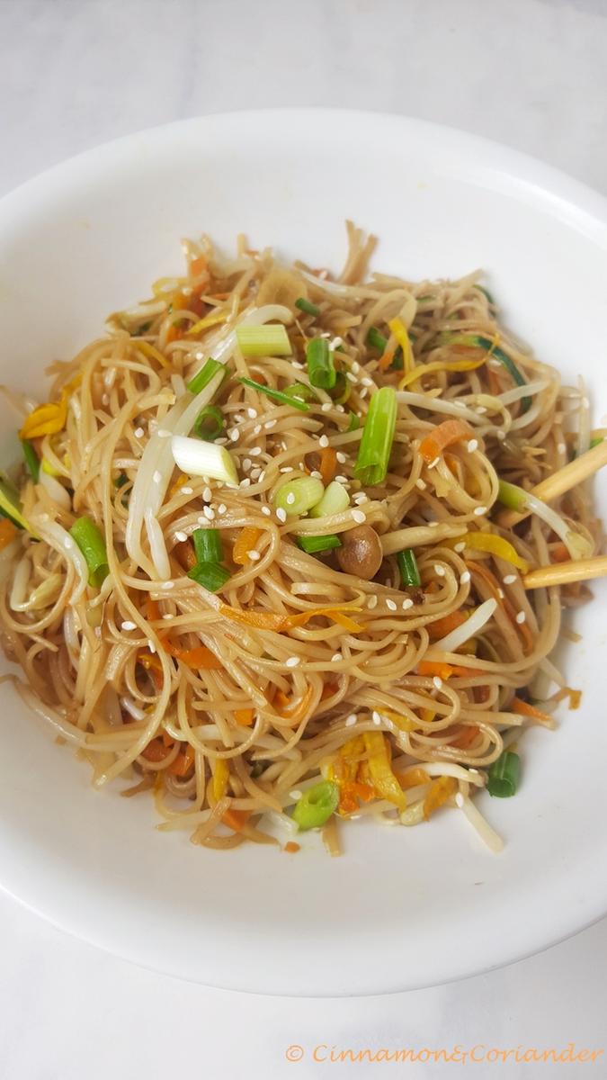 Rezeptbild: Vegetarisches Chow Mein 
