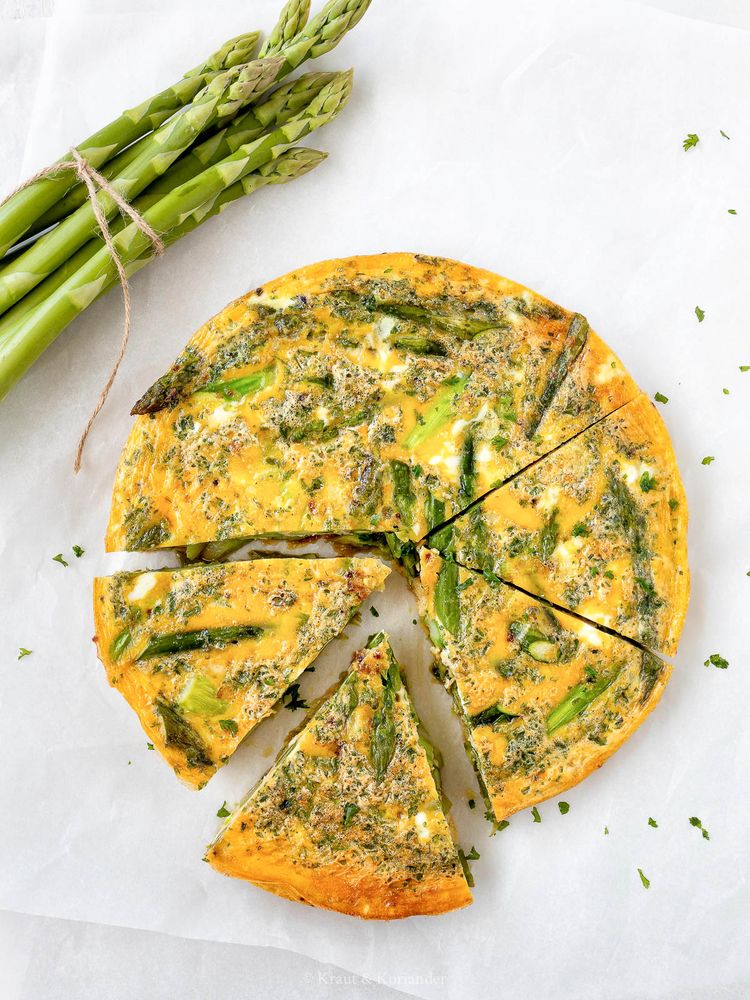 Rezeptbild: Grüne Spargelfrittata