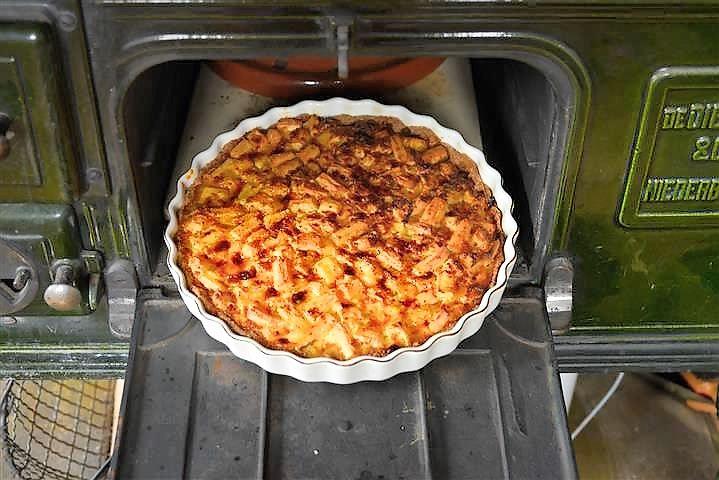Rezeptbild: Schwarzwurzeln Vollkorntarte