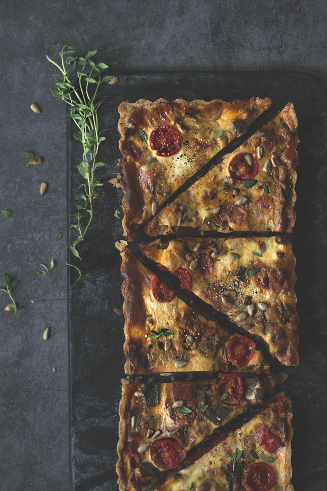 Rezeptbild: Ratatouille-Tarte