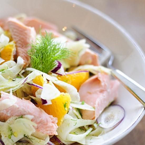 Rezeptbild: Fenchel-Orangen-Salat