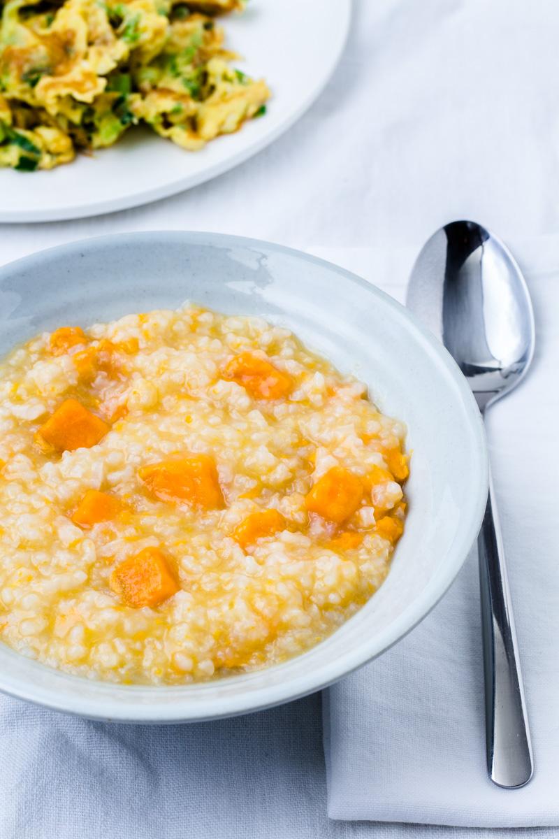 Rezeptbild: Süsskartoffel-Reis-Congee