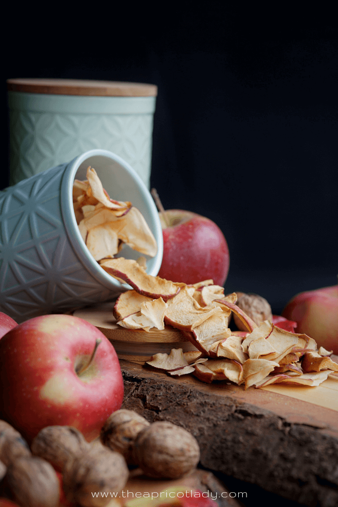Rezeptbild: Apfelchips – gesunder Snack
