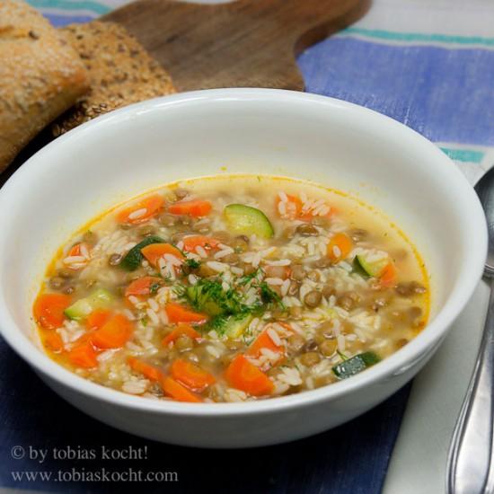 Rezeptbild: Linsensuppe nach Art des Hauses