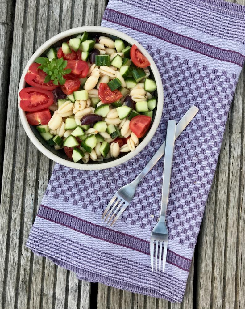 Rezeptbild: Der beste Nudelsalat der Welt nach Jamie Oliver