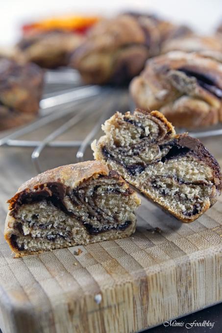 Rezeptbild: Schoko-Nuss Kringel