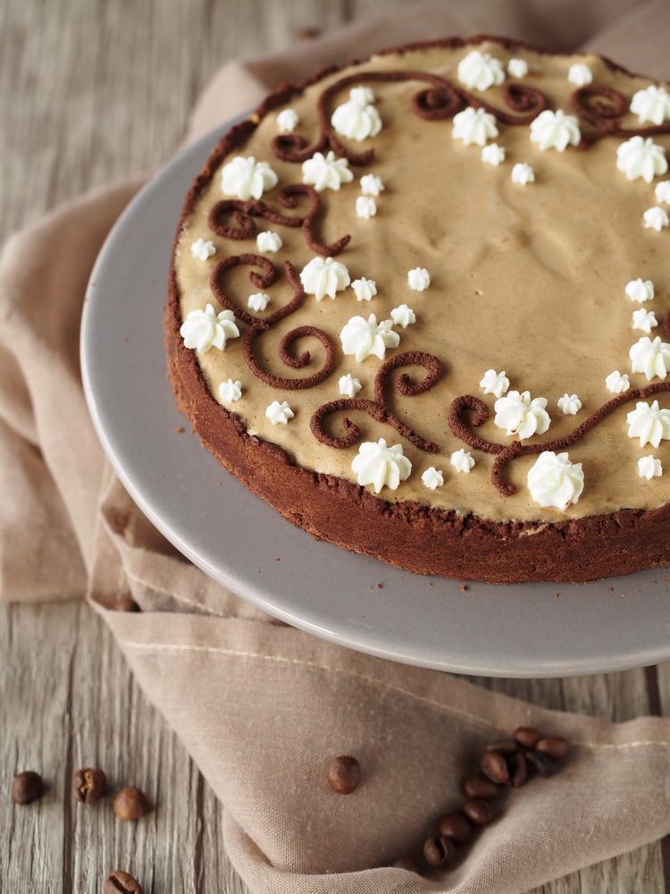 Rezeptbild: Espresso-Tarte mit Mango