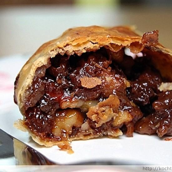 Rezeptbild: Bananen-Strudel