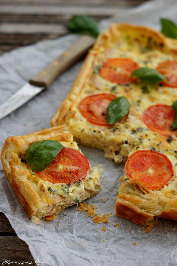 Rezeptbild: Thunfisch-Tarte