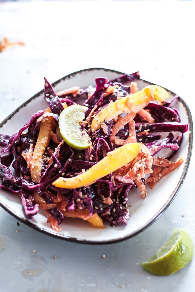 Rezeptbild: Karottensalat mit Sesam-Dressing
