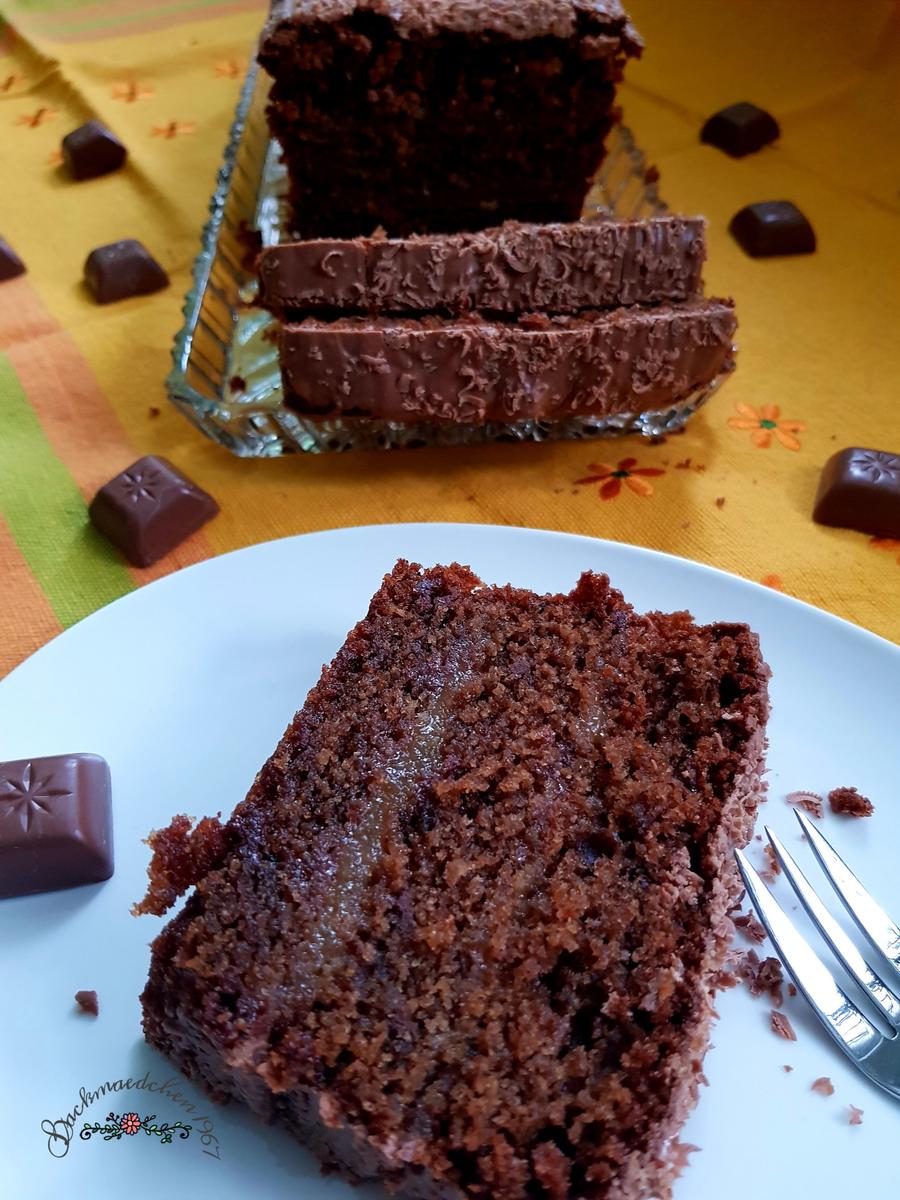 Rezeptbild: Schokolade küsst Orange saftiger Schokoladenkuchen