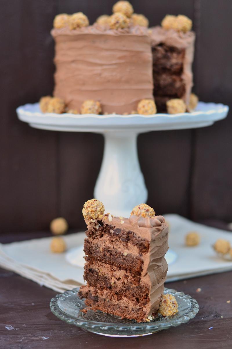 Rezeptbild: Nougat Giotto Torte