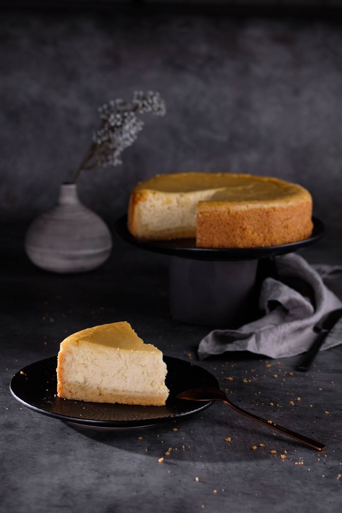 Rezeptbild: Veganer Käsekuchen