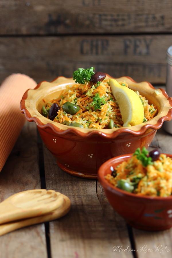 Rezeptbild: No-Mayo Coleslaw mit mediterranen Aromafreuden