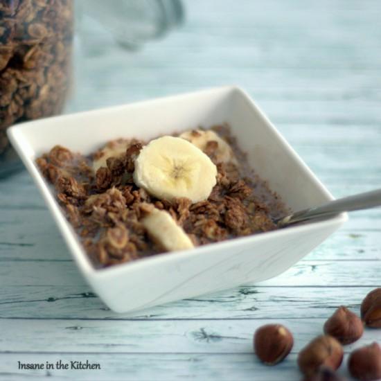 Rezeptbild: Crunchy Schoko Müsli