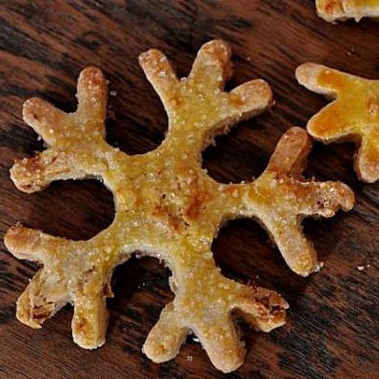Rezeptbild: Apfel-Zimt-Schneeflocken