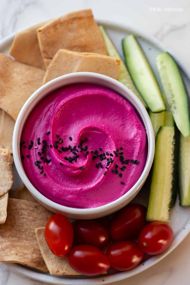 Rezeptbild: Rote Bete Hummus