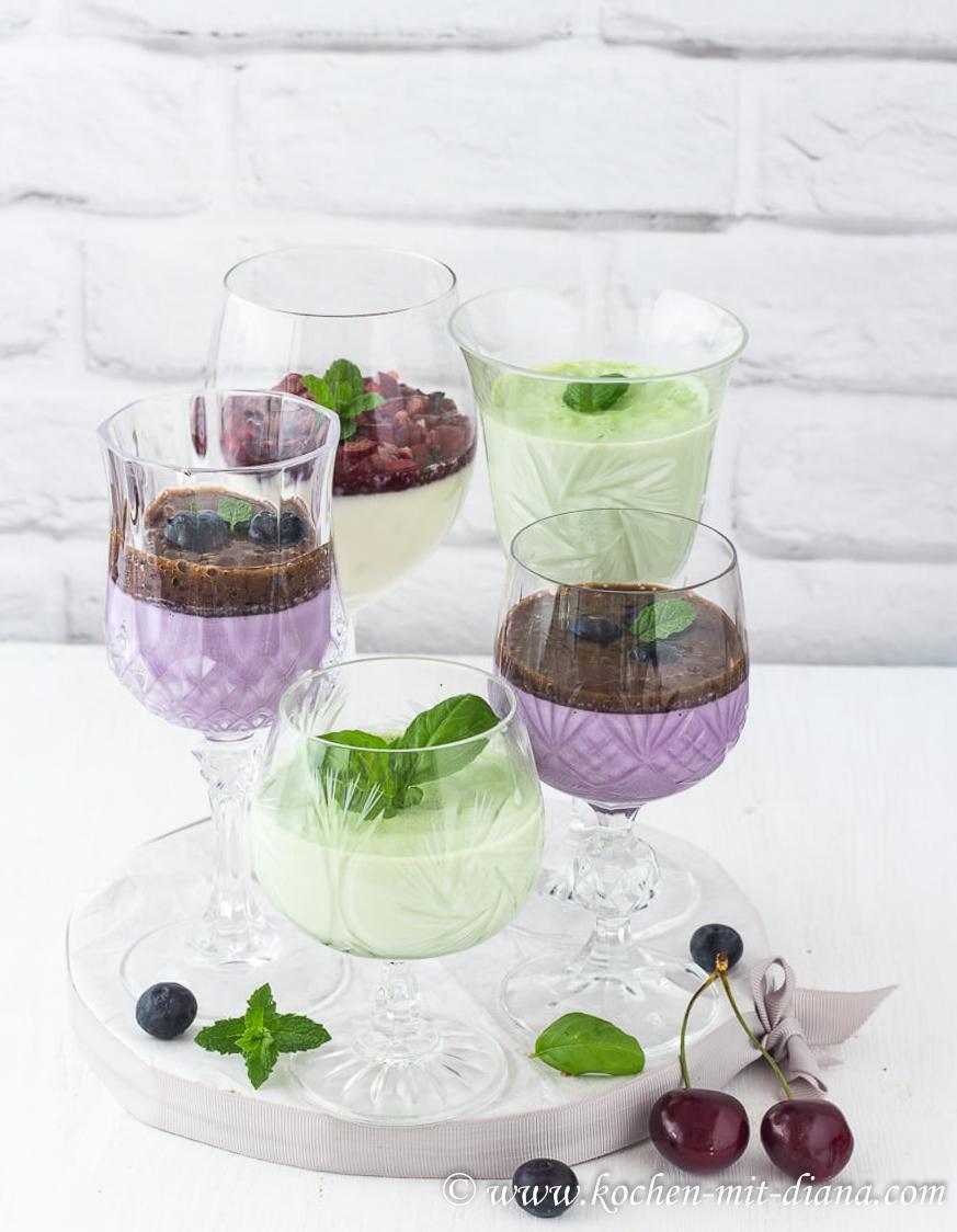 Rezeptbild: Panna Cotta x 3 