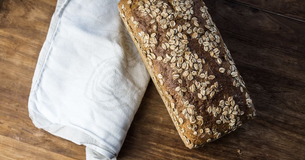 Rezeptbild: Backen OHNE Hefe: Westfalen-Kastenbrot