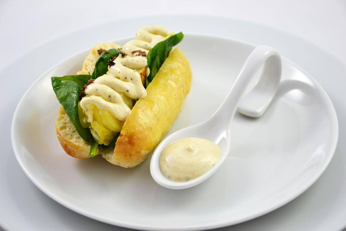 Rezeptbild: Trüffel Hotdog