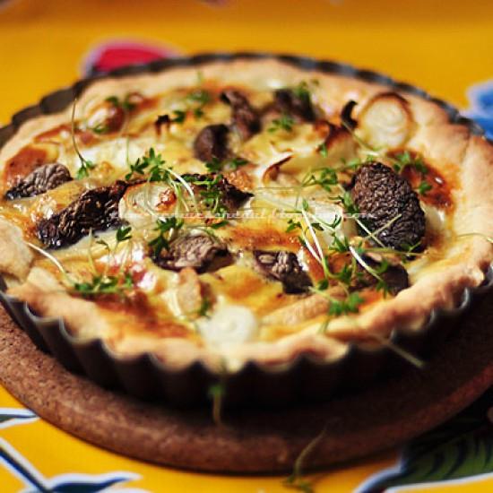 Rezeptbild: Kräuterseitling Quiche