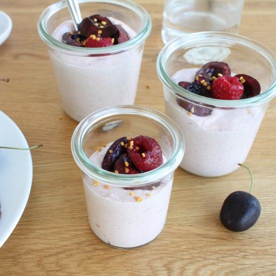 Rezeptbild: Himbeer-Buchweizen-Porridge