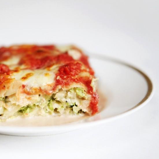 Rezeptbild: Wirsing-Tomaten-Lasagne