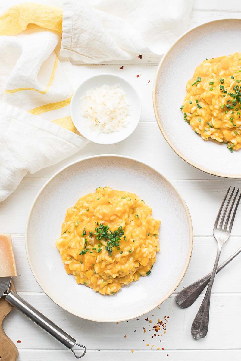 Rezeptbild: Butternut Kürbis-Risotto