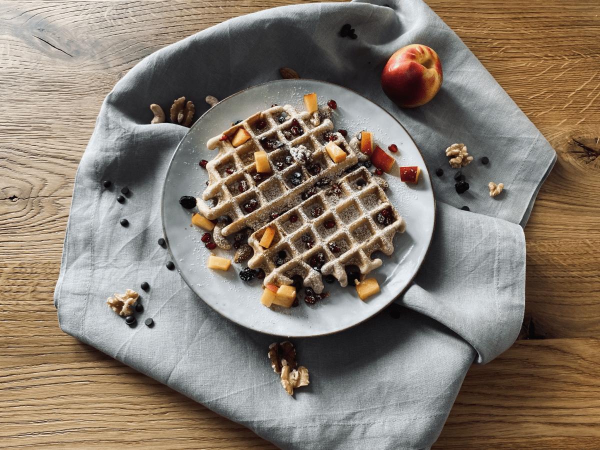 Rezeptbild: Fluffige Zimt-Waffeln