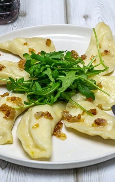 Rezeptbild: Pierogi Ruskie: Rezept für vegetarische Polnische Piroggen