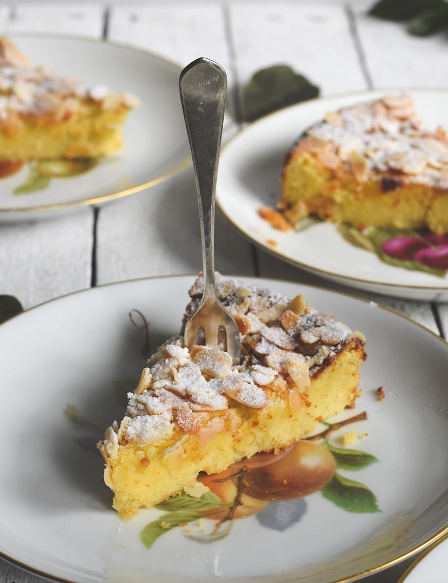 Rezeptbild: Ricotta Mandel Kuchen 