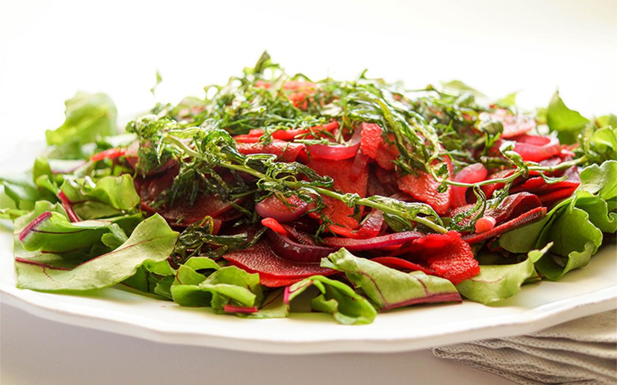 Rezeptbild: Rote-Bete-Salat mit Apfel, Dill und Estragon