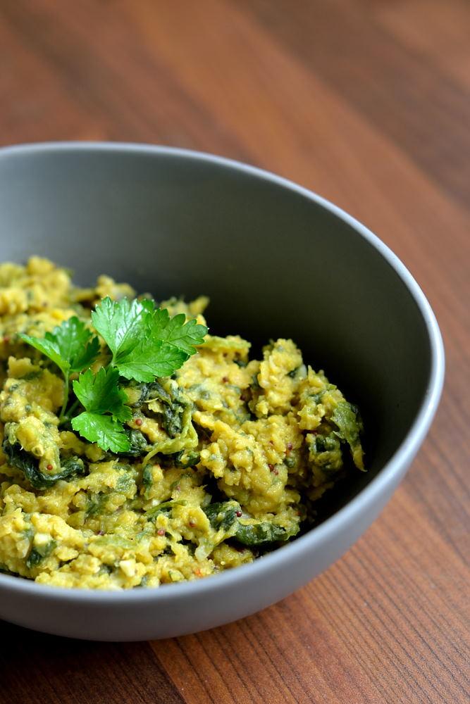 Rezeptbild: Dal mit Spinat