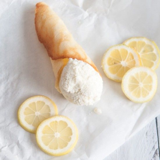 Rezeptbild: Quark-Honig-Eis