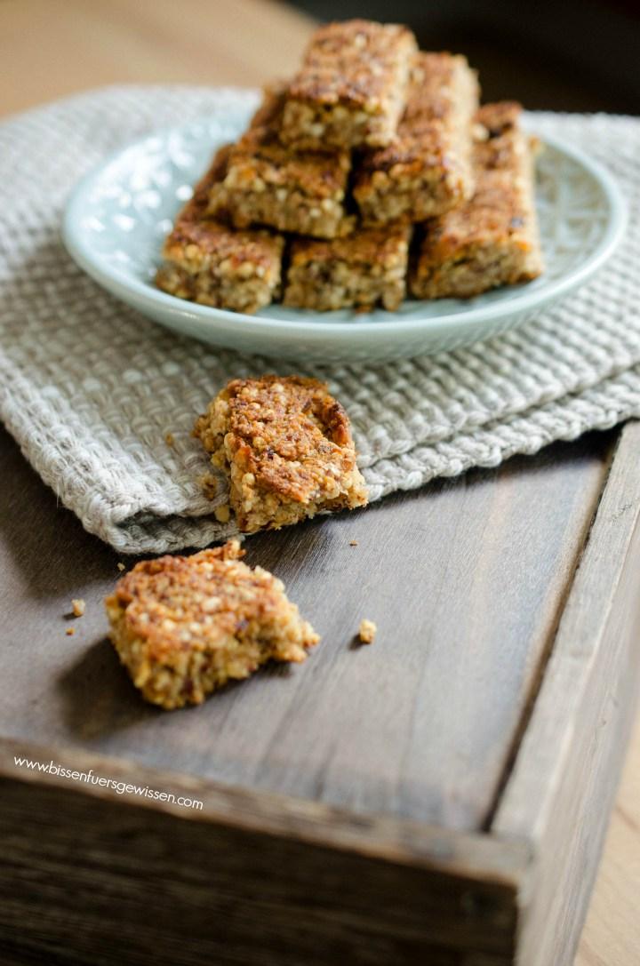 Rezeptbild: Vegane Müsliriegel