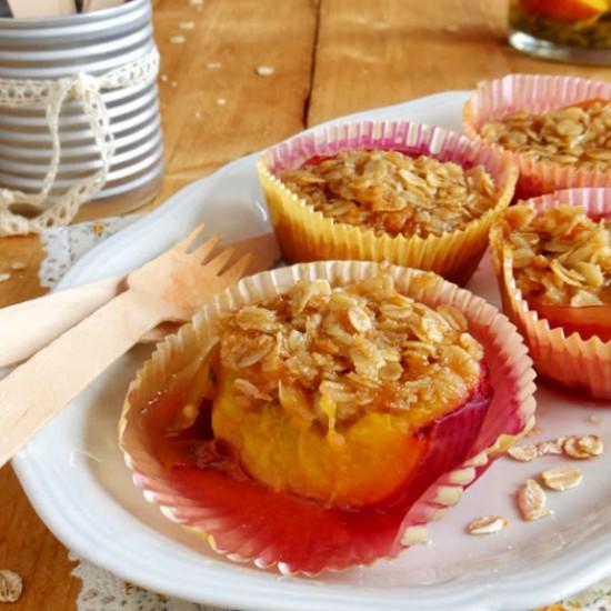 Rezeptbild: Gebackene Pfirsiche