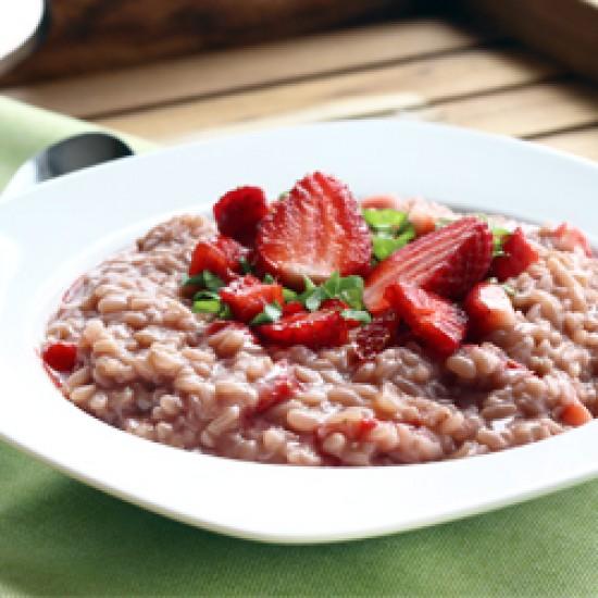 Rezeptbild: Erdbeerrisotto