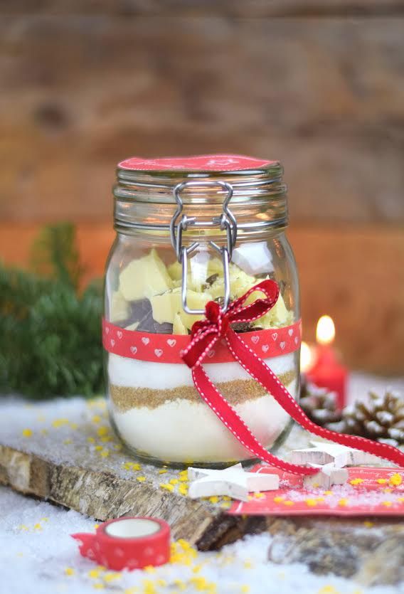 Rezeptbild: Knuspercookies inkl. Cookie Mix zum Verschenken