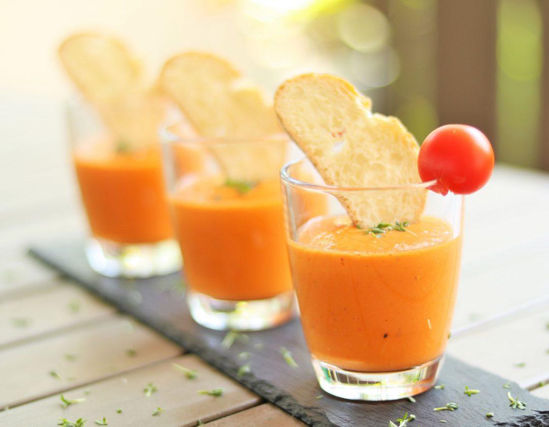 Rezeptbild: Salmorejo – kaltes, spanisches Süppchen