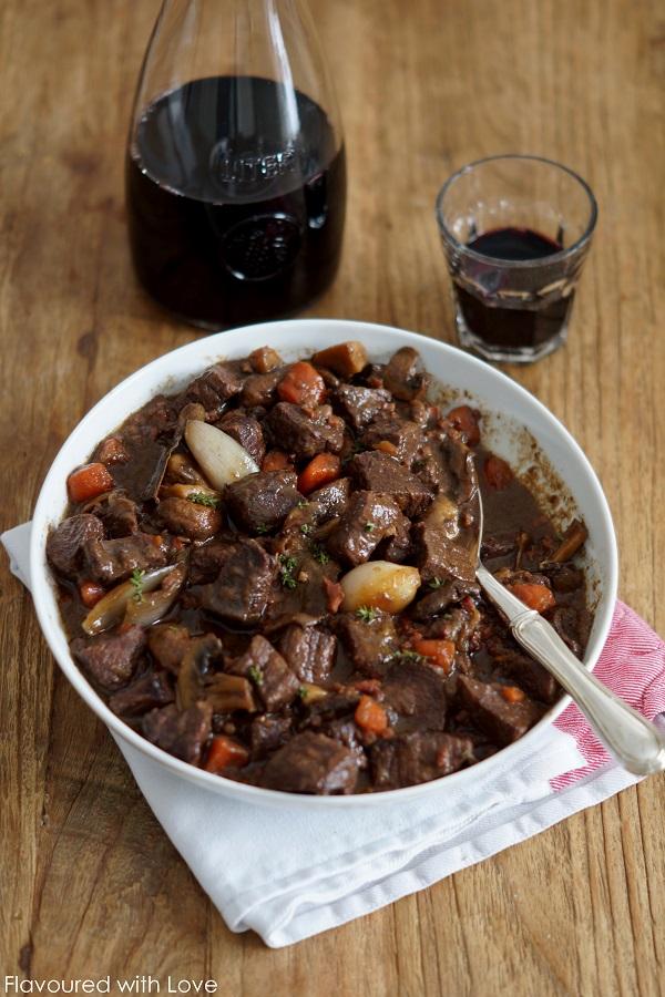 Rezeptbild: Boeuf Bourguignon