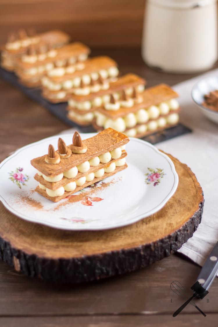 Rezeptbild: Mandel ZImt Millefeuille